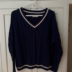 By Together Cable Knit Sweater Size M
